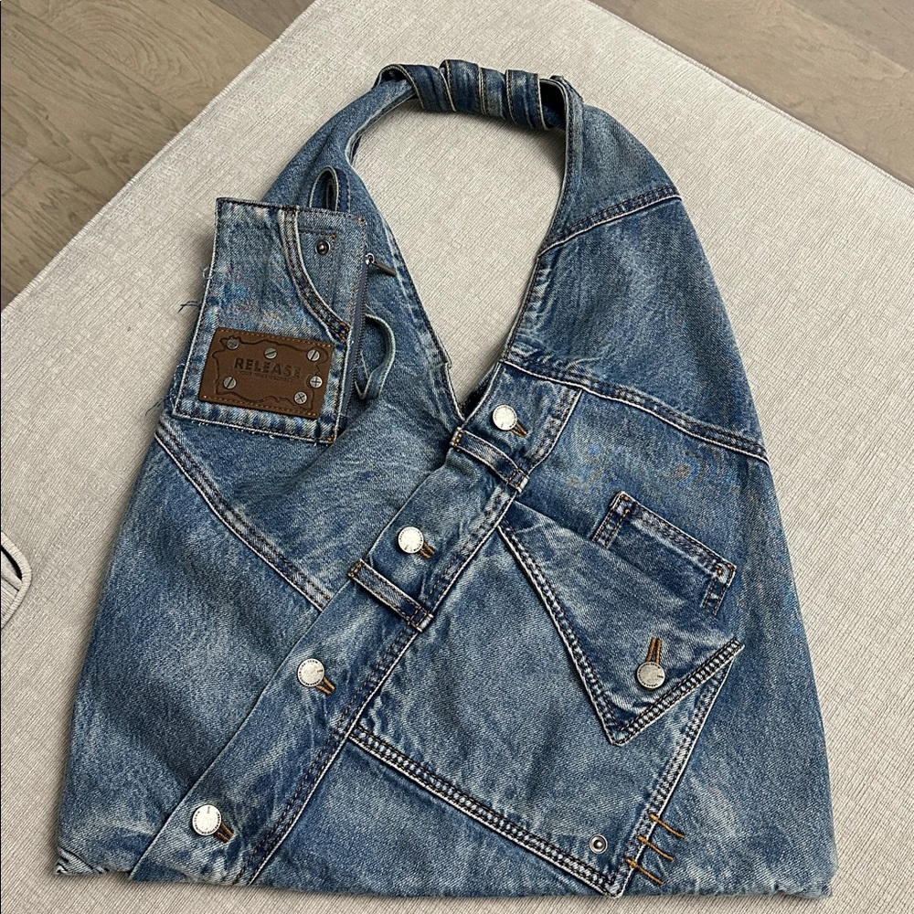 Denim Shoulder Bag